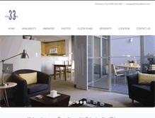 Tablet Screenshot of 33souththird.com
